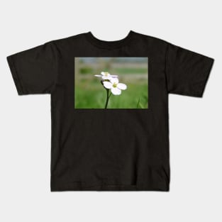 Cuckoo Flowers In The Grass Kids T-Shirt